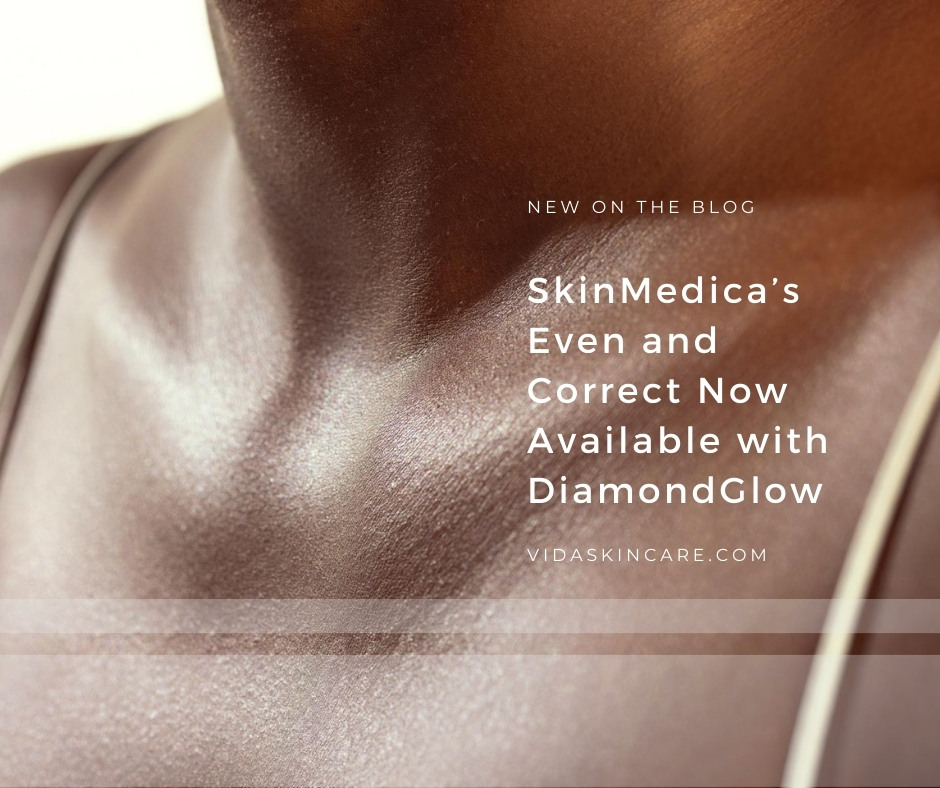 SkinMedica’s Even and Correct Now Available with DiamondGlow