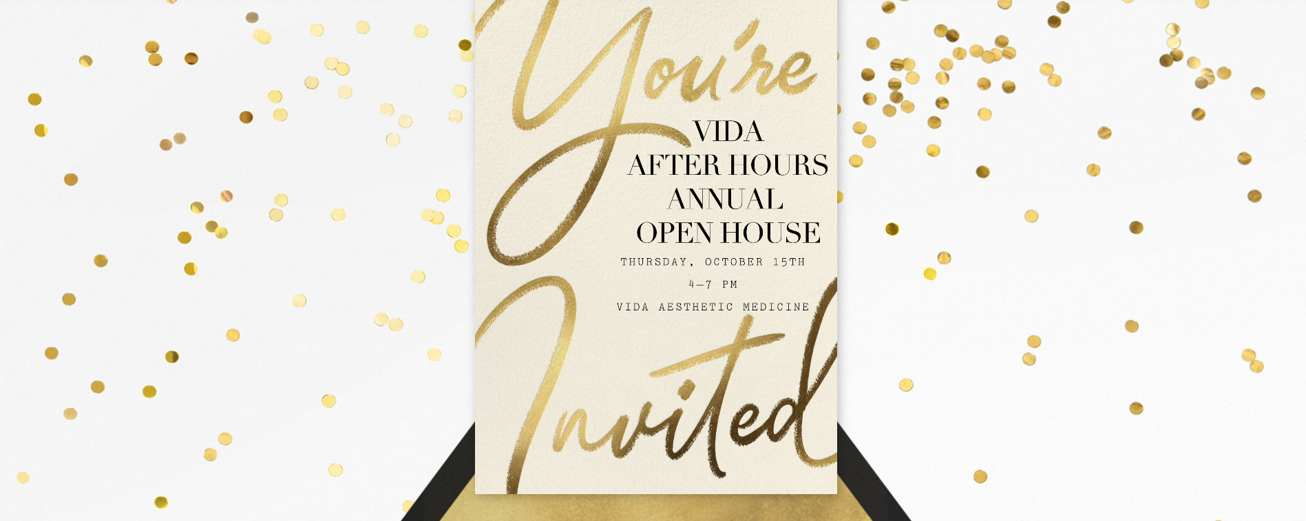 VIDA After Hours Open House Invitation